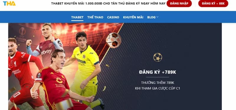 Các môn thể thao hiện có tại nhà cái Thabet